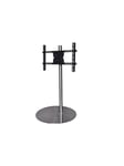 ConnecTech StandView TV Floor Mount with rotatable top. 55"-85". Alu finish 60 kg 85" Fra 200 x 200 mm