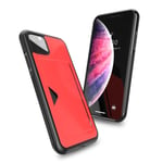 Genomtänkt Smart Skal Med Korthållare - Iphone 11 Röd