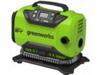 Greenworks 24V bilkompressor, Greenworks G24IN minikompressor