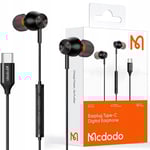 MCDODO TABLET USB-C PHONE MED MICROPHONE OG EARAL MED DAC FOR TELEFON