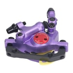 (Purple)Airshi Scooter Wheel Brake Caliper High Braking Performance Enhanced
