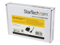 StarTech.com 1,8 m professionell RS422/485 USB seriell kabeladapter med COM-retention - Seriell adapter - USB - RS-422/485