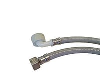 Neoperl Inloppsslang 1,5 M - Pvc-Slang 1/2 Omlott X 3/4 Vinkel 1,50 M För Kallt Vatten