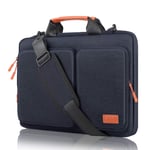 FANIS 15.6 Inch Laptop Sleeve Briefcase, Waterproof & Shockproof Shoulder Bag, Business Messenger Bag Designed for Professional Compatible with 16 Inch MacBook Pro/Surface/Dell
