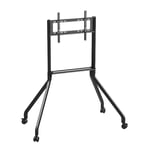 TV mount,Table Top TV Stand TV Rack Mobile Floor Stand Advertising Screen Conference Cart Universal Portable TV Cart Vertical Commercial Office(Color:Black,Size:42-65)