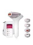 Philips Lumea Prestige IPL Hair removal device with 4 attachments for Face, Body, Underarms and Bikini, BRI947/00, One Colour, Women