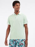 Barbour Washed Sports Tailored Fit Polo Shirt - Light Green, Light Green, Size Xl, Men
