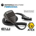 Motorola Monofon med volumkontroll (Atex)