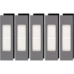 (5 st) HEPA-filter för Ecovacs DEEBOT OZMO 920 950 T8 AIVI Max T9 T5 N5 N7 N8+ N8 Pro Plus DX55 Robotdammsugare, Robotdammsugarfilter Ki