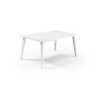 Allibert - Table de jardin - rectangulaire 160cm - blanc - en résine - 6 personnes - Lima by keter