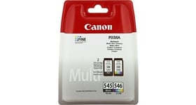 Canon pg-545 / cl-546 multi pack sec cartouche d'encre