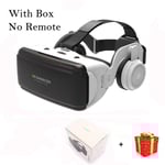 Lunettes De Réalité Virtuelle Vr,Appareils Viar,Lentilles De Casque 3d,Lunettes Intelligentes Pour Téléphone,Smartphones,Cellule Avec Visionneuse De Contrôleur - Type Headphone No Remote