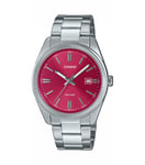 Mens Wristwatch CASIO MTP-1302PD-4AVEF Stainless Steel Red