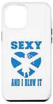 Coque pour iPhone 12 Pro Max Cornemuse Cornemuse Sexy and I blow it