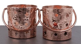 Lanterna Ljuslykta Koppar 10cm