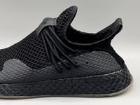 Adidas Originals Deerupt S Trainers EE5655 CORE BLACK GUM Sneakers Retro Limited