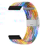 Flätat klockarmband Amazfit Bip 3 - Light rainbow