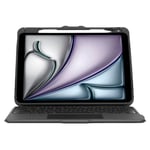 Targus Versavu Bluetooth Keyboard Case Ipad 10th Gen, Ipad Air 10.9" 4th Gen, Ipad Air 10.9" 5th Gen, Ipad Air 11" (2024), Ipad Air 11" (2025), Ipad Pro 11" 2nd Gen, Ipad Pro 11" 3rd Gen, Ipad Pro 11" 4th Gen Nordic Svart