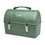 Stanley Classic Lunch Box 9.5L Hammertone Green - Stainless Steel Lunch Box With Handle - Bpa Free Food Container - Can Hold Vacuum Bottle Or Travel Mug