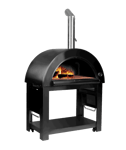 Myoutdoorkitchen - Black Collection - Vedeldad pizzaugn - Denver
