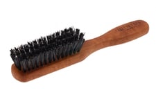 Quintus MMXV Beard Brush Pearwood with Handle - Wild Boar Bristles