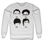 Big Bang Theory Prefix Heads Sweatshirt, Sweatshirt