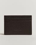 Tiger of Sweden Wharf Leather Card Holder Dark Brown