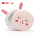 Hand Warmer Electric Warm Massager Makeup Mirror Red Rabbit