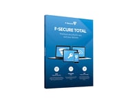 F-Secure Total - Abonnemangslicens (2 År) - Upp Till 3 Enheter - Win, Mac, Android, Ios