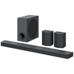 LG Electronics DS95QR, 9.1.5ch Dolby Atmos Soundbar with Wireless Subwoofer + Rear Speakers
