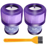 Stor tvättbar filterenhet för Dyson V10 Slim Digital Light Version FLUFFY/SV18 Clean sladdlös dammsugarfilter