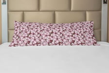 Almond Blossom Body Pillow Case Cover with Zipper Cherry Flowers Japan