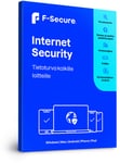 F-secure Internet Security (safe) 1 Vuosi, 3 Laitetta + 4kk