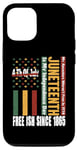 iPhone 14 Juneteenth Free-Ish Since1865 4Th of July Flag Black History Case