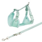 Trixie Junior Mjuk Sele Med Koppel Small-Medium 26-34cm x 10mm, 200cm Mint