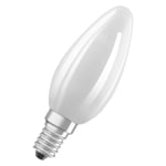 LED-lampa Kronljus E14 2,5W/827 470lm Opal