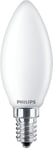 Philips Master Value LED Candle Dimbar 3,4W 927 E14 B35 matta 470lm