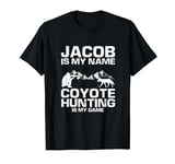 Coyote Wildlife Hunting and Predator Hunting for Jacob T-Shirt