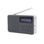 Oppladbar radio med DAB/DAB+/FM