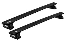 Thule WingBar EVO Black Volvo V60 Cross Country 5-dr Kombi 2015-2018 integrerad reling / flush rails