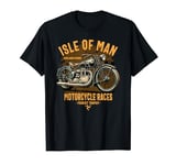 Isle of Man TT Races Vintage Motorcycle Retro Design T-Shirt