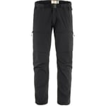 Fjällräven Mens High Coast Hike Trousers Long (Svart (BLACK/550) 50)