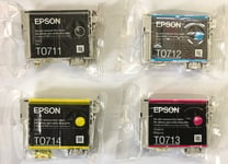 Epson T0715 Ink cartridges T0715 - T0711 T0712 T0713 T0714 * Free Delivery New *