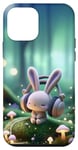 iPhone 12 mini Kawaii Bunny Headphones: The Bunny's Playlist Case