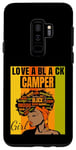 Galaxy S9+ Black Independence Day - Love a Black Camper Girl Case