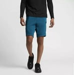 Nike Tech Fleece Slim Fit Shorts Sz XL Squadron Blue  Black New 805160 457
