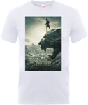 T-Shirt Homme Affiche Black Panther - Blanc - XXL - Blanc