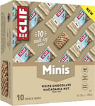 Clif Bar Mini White Choc Macadamia 10Pc