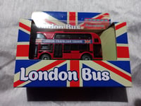 Die Cast Red London Double Decker  Metal Toy Bus UK GB New Boxed Great Kids Gift