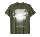 Take Me to the Mountains Graphic Forest Mist Wilderness T-Shirt
